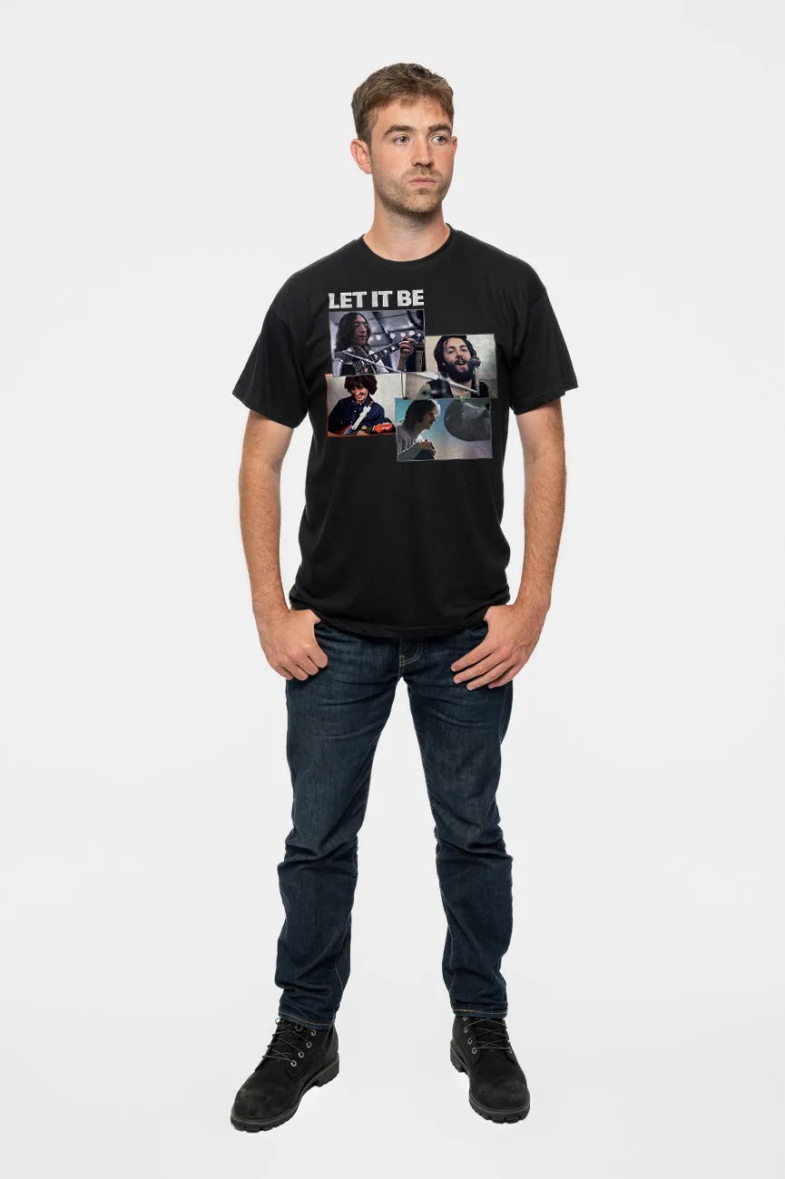 The Beatles Let It Be Recording Shots T Shirt sold by Paradiso Clothing product image thumbnail 2