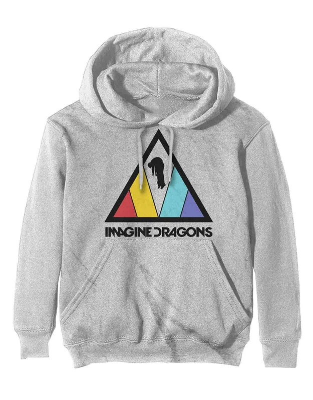 Imagine Dragons Triangle Band Logo Hoodie made by Paradiso Clothing