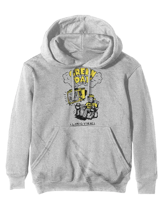 Green Day Longview Doodle Hoodie made by Green Day