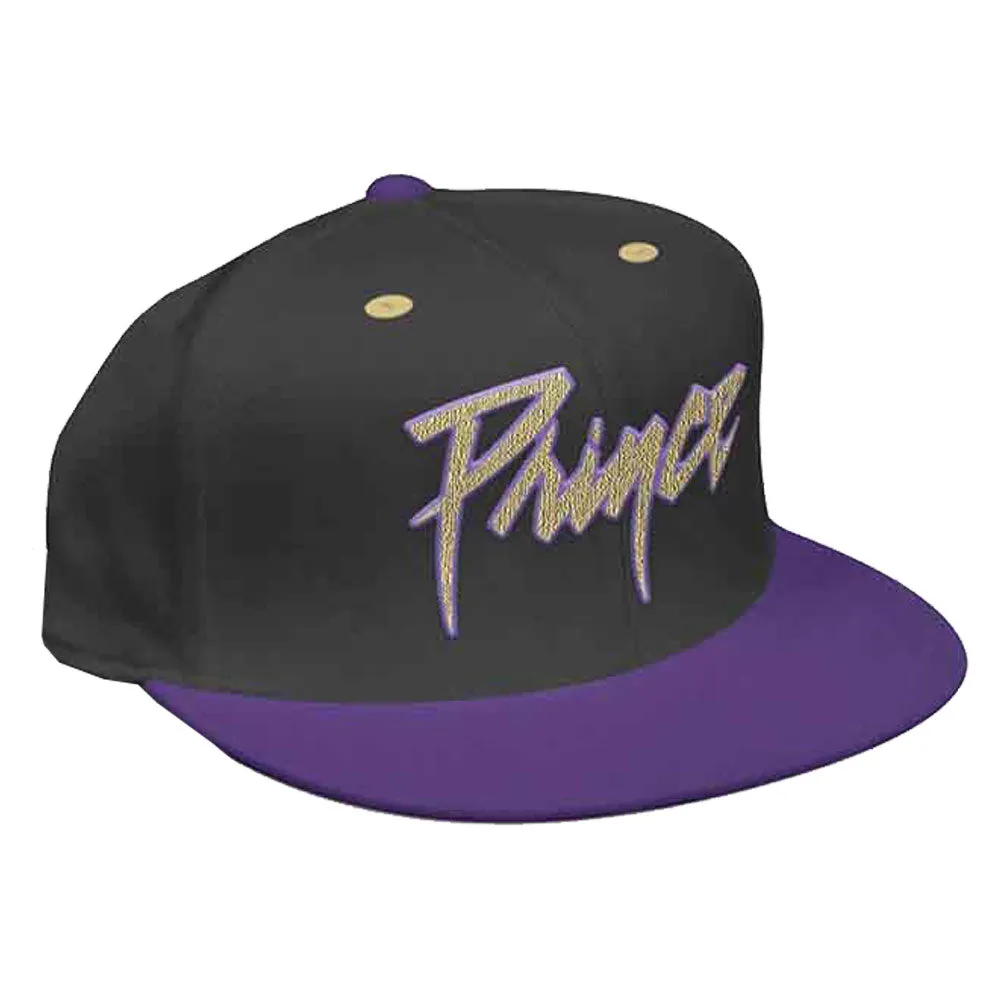 Prince Gold Logo & Symbol Strapback sold by Paradiso Clothing