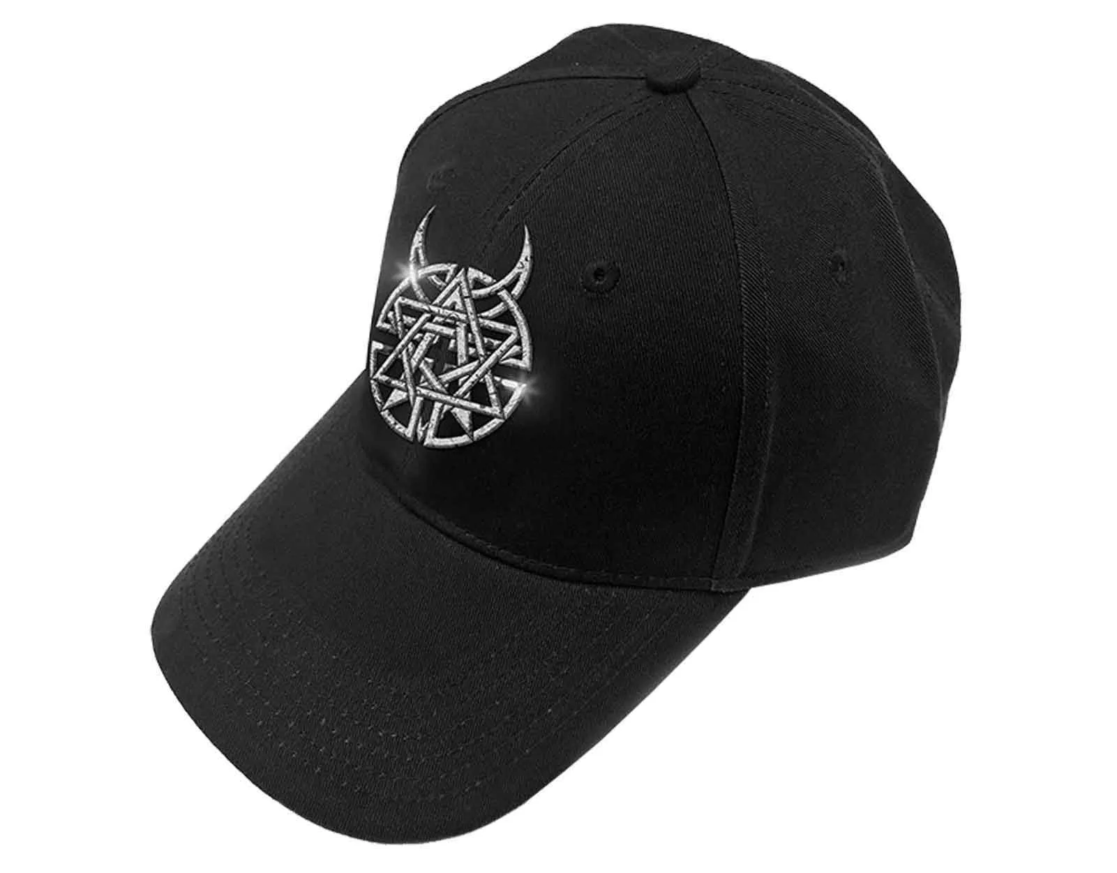 Disturbed Icon & Band Logo Snapback Baseball Cap sold by Paradiso Clothing