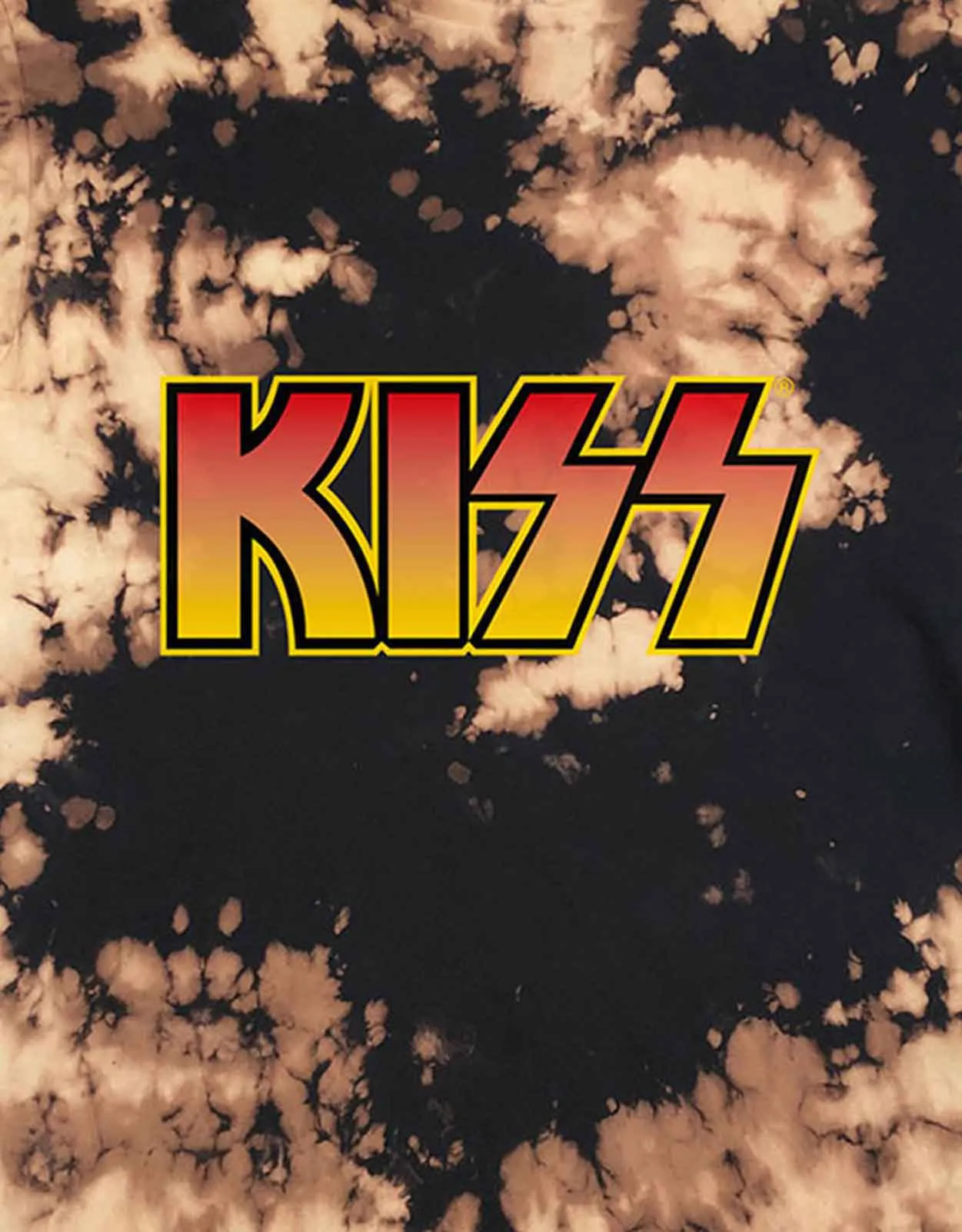 Kiss Classic Band Logo Dip Dye T Shirt sold by Paradiso Clothing product image thumbnail 2