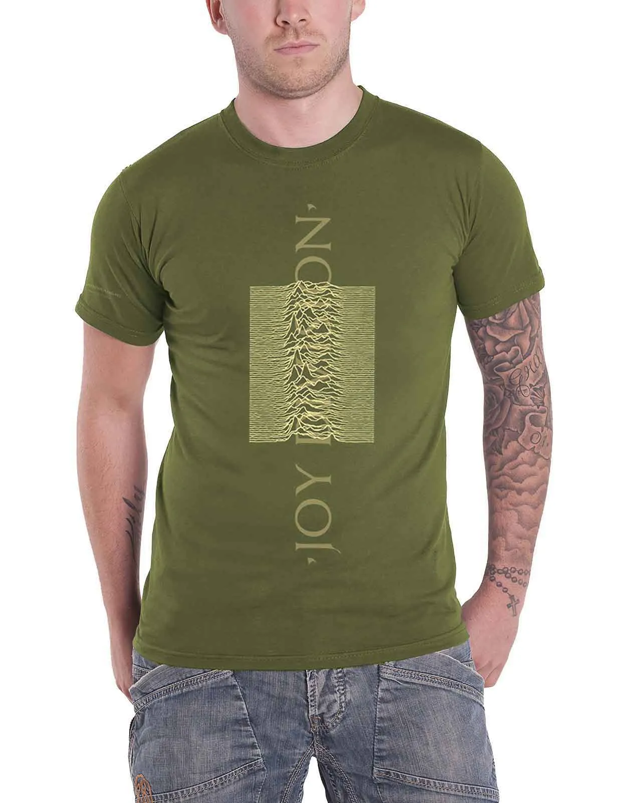 Joy Division Unknown Pleasures Blended Pulse T Shirt sold by Paradiso Clothing