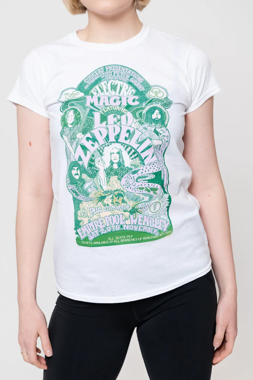 Led Zeppelin Electric Magic Skinny T Shirt sold by Paradiso Clothing product image thumbnail 3
