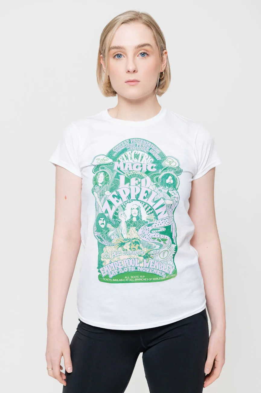 Led Zeppelin Electric Magic Skinny T Shirt sold by Paradiso Clothing