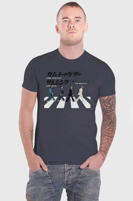 The Beatles Abbey Road Japanese Logo T Shirt sold by Paradiso Clothing