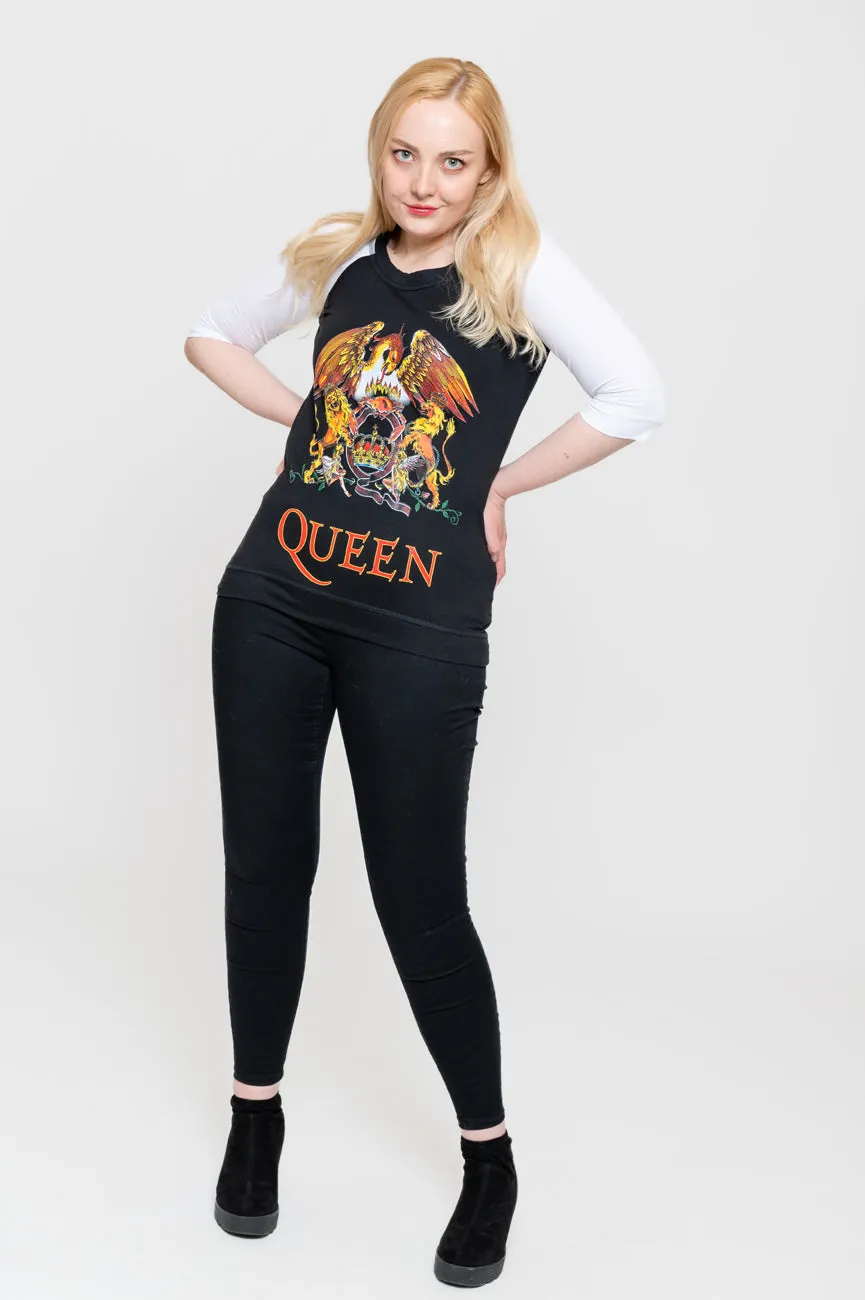 Queen Classic Crest Raglan sold by Paradiso Clothing product image thumbnail 5