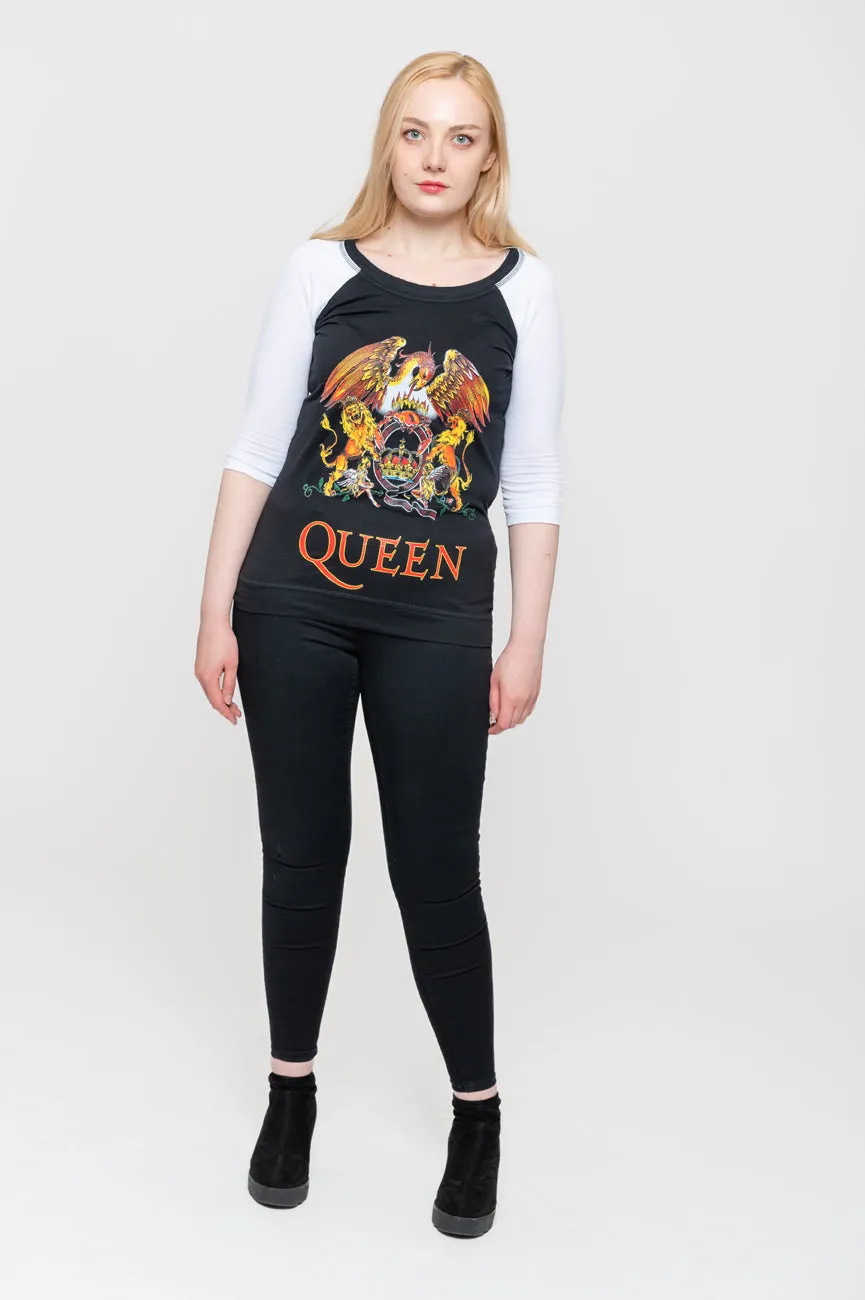 Queen Classic Crest Raglan sold by Paradiso Clothing product image thumbnail 2