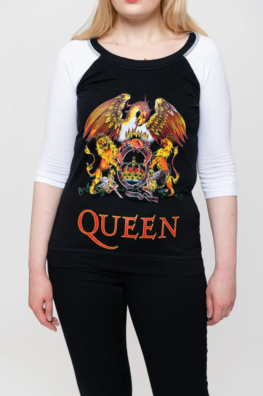 Queen Classic Crest Raglan sold by Paradiso Clothing product image thumbnail 3