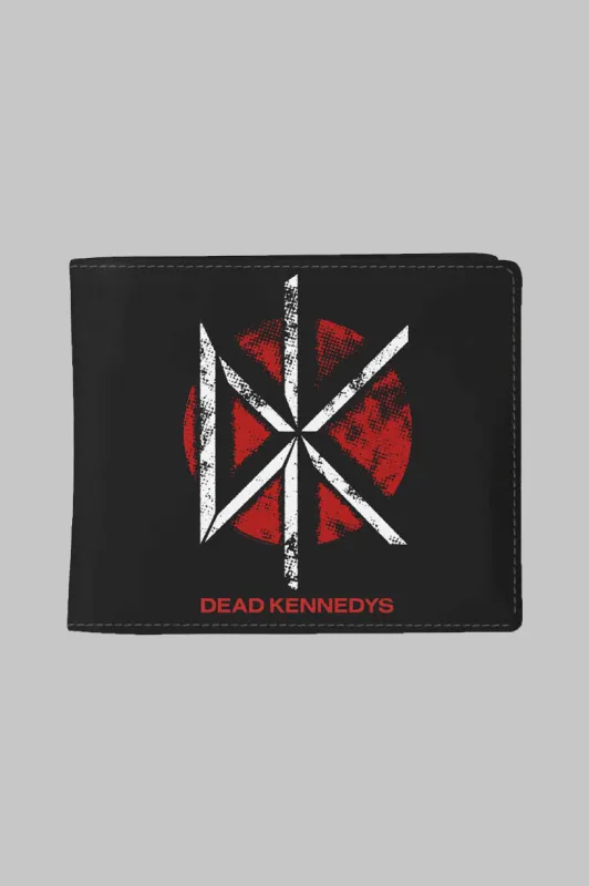 Dead Kennedys DK Logo Bifold Wallet sold by Paradiso Clothing