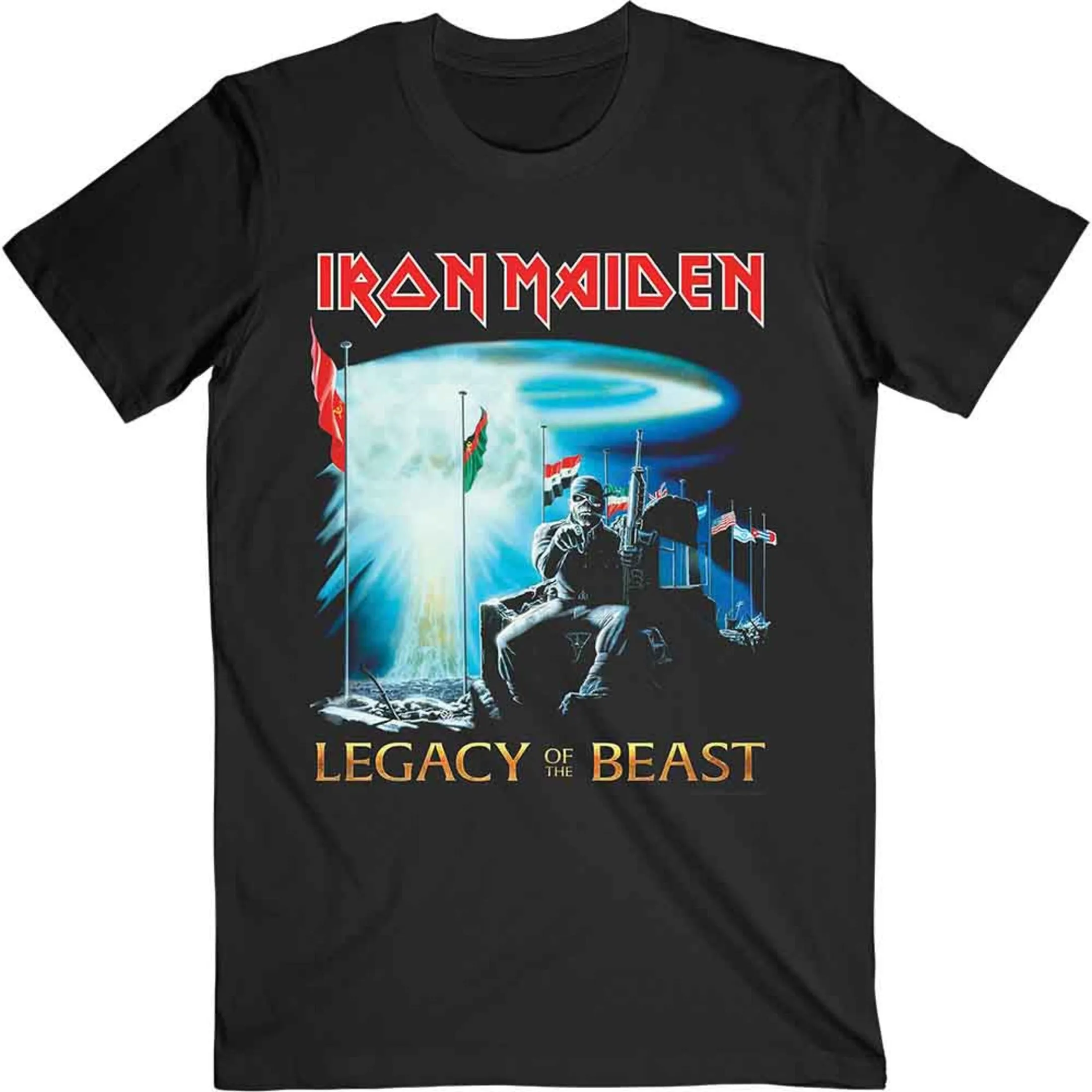Iron Maiden Two Minutes to Midnight T Shirt sold by Paradiso Clothing