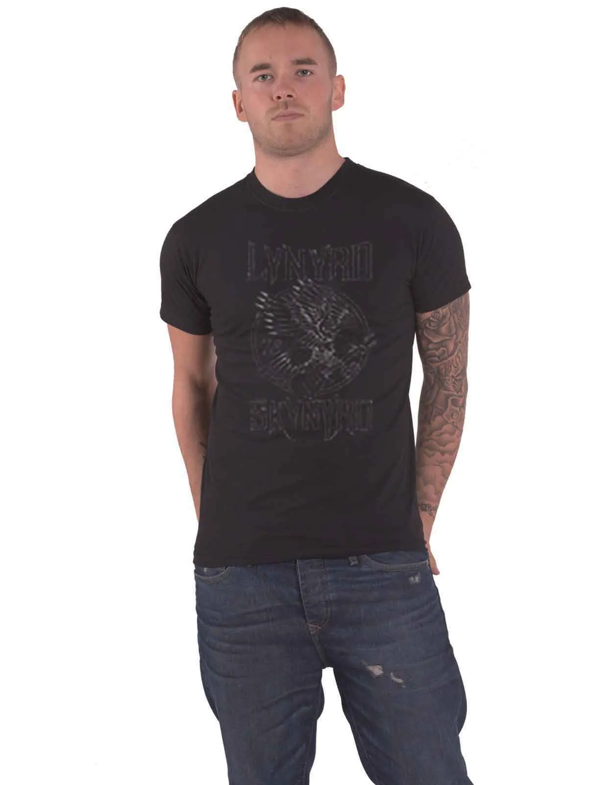 Lynyrd Skynyrd 73 Eagle Guitar T Shirt sold by Paradiso Clothing