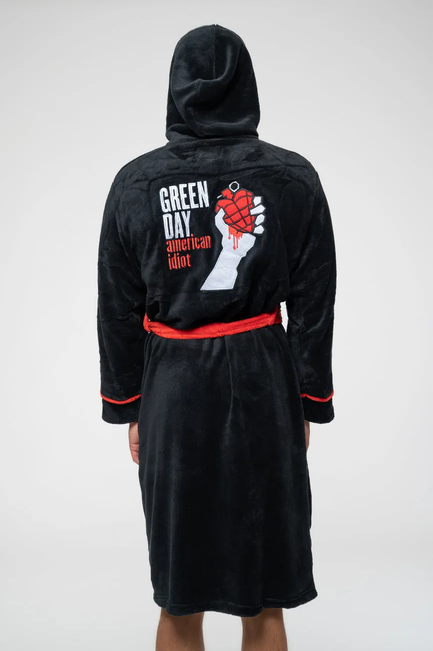 Green Day Bathrobe American Idiot sold by Paradiso Clothing product image thumbnail 3