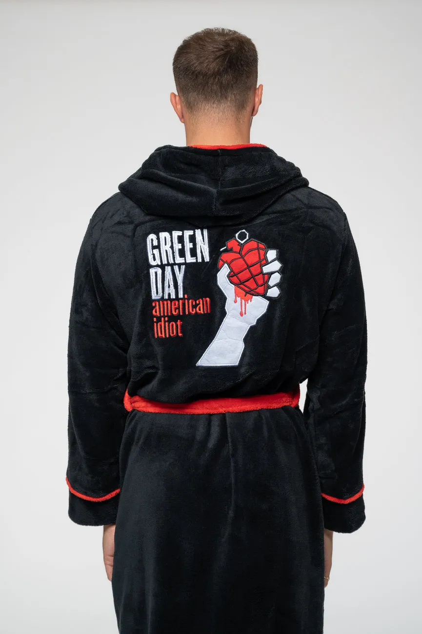Green Day Bathrobe American Idiot sold by Paradiso Clothing product image thumbnail 4