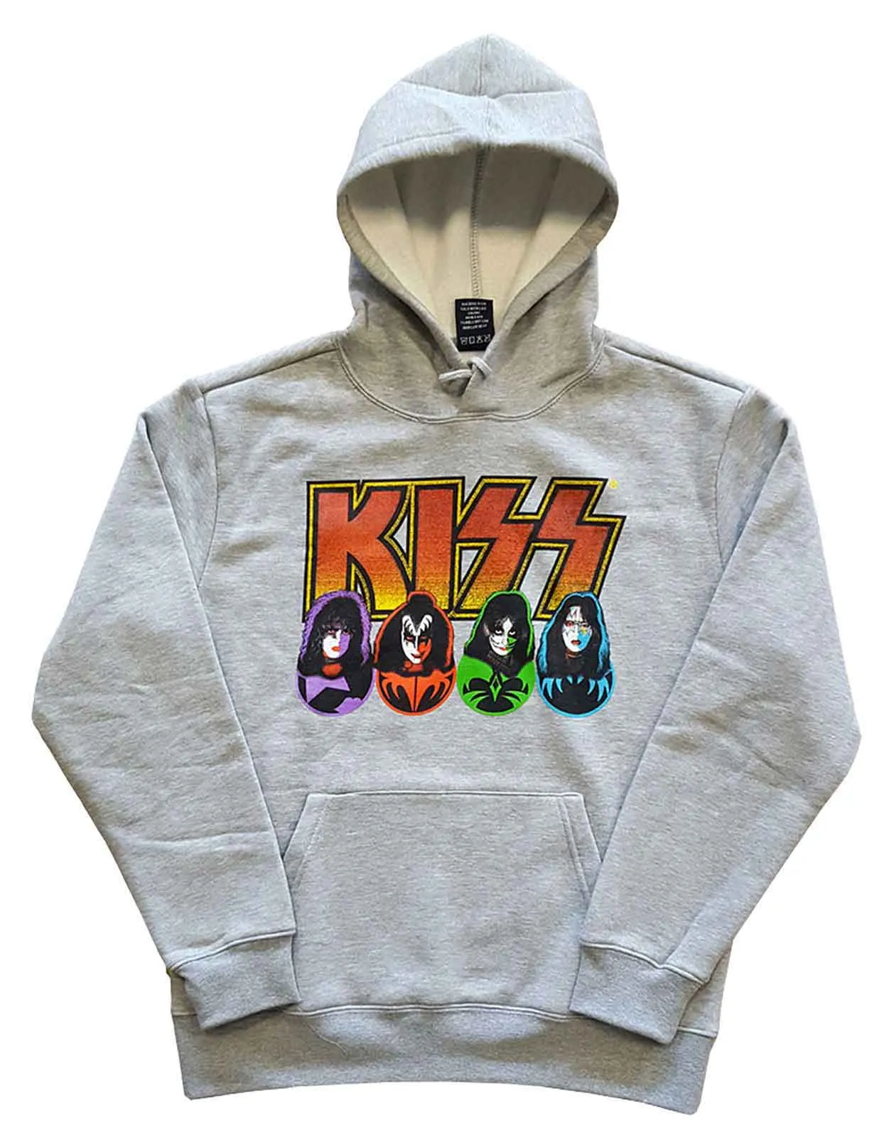 KISS Faces and Icons Hoodie sold by Paradiso Clothing