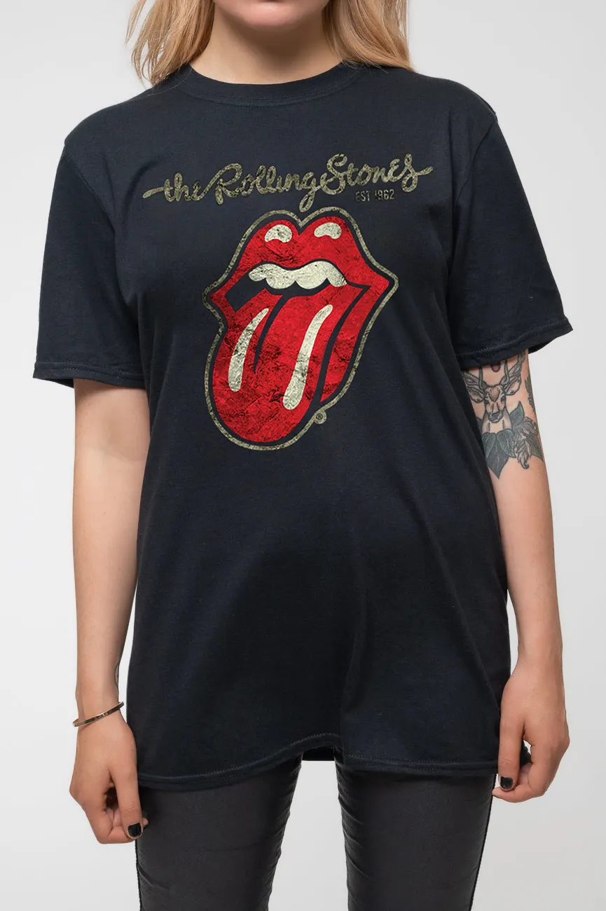 Rolling Stones Plastered Tongue T-Shirt sold by Paradiso Clothing product image thumbnail 3