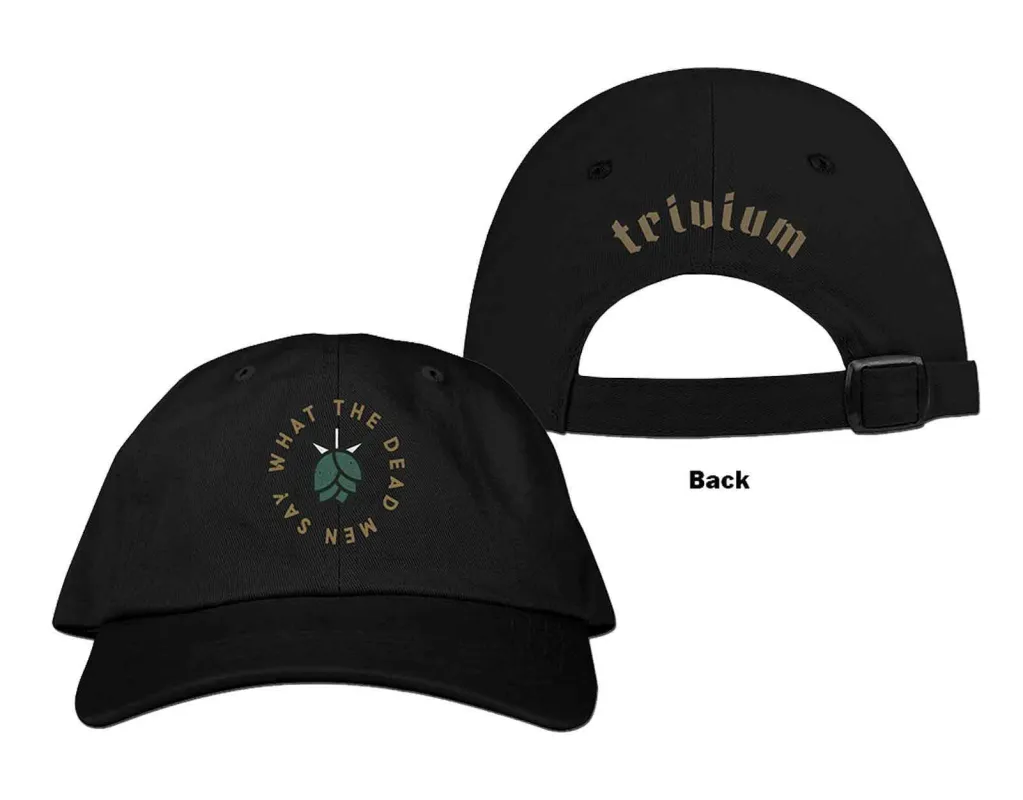 Trivium What the dead mens say Strapback Baseball Cap sold by Paradiso Clothing
