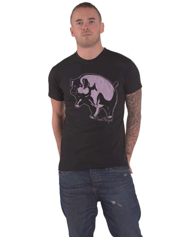 Pink Floyd Animals Pig T Shirt sold by Paradiso Clothing