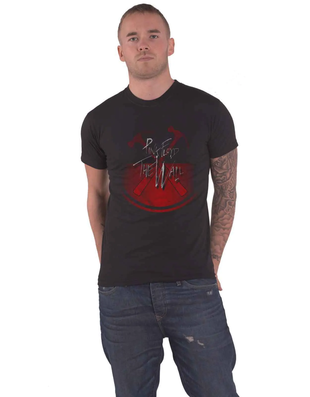Pink Floyd The Wall Oversized Hammers T Shirt sold by Paradiso Clothing