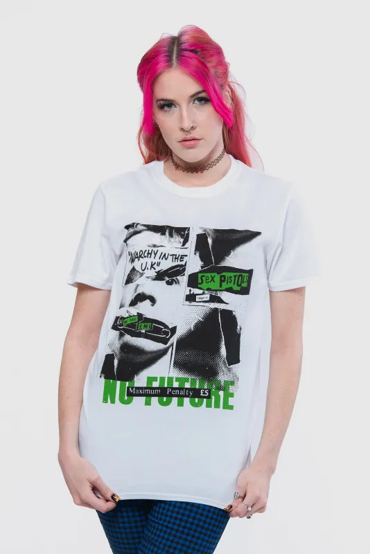The Sex Pistols No Future T Shirt sold by Paradiso Clothing