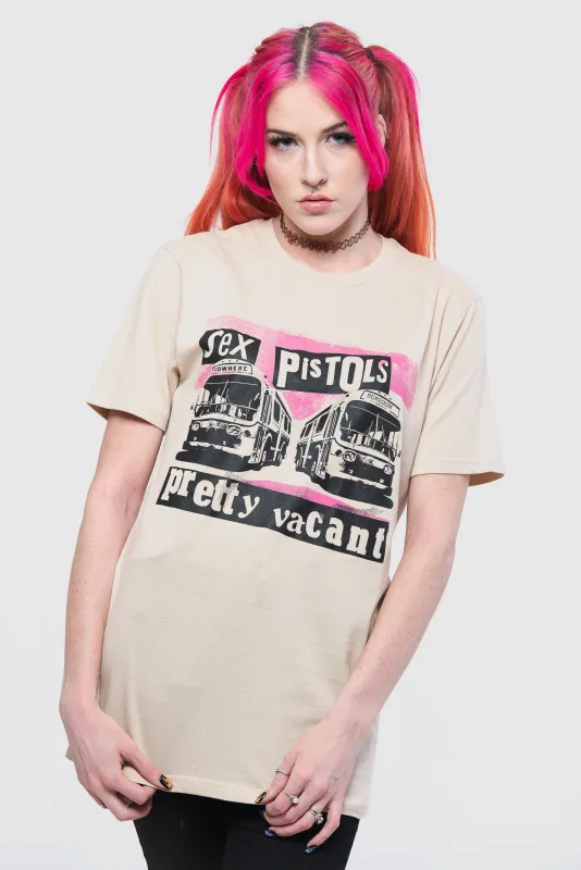 The Sex Pistols Pretty Vacant T Shirt sold by Paradiso Clothing
