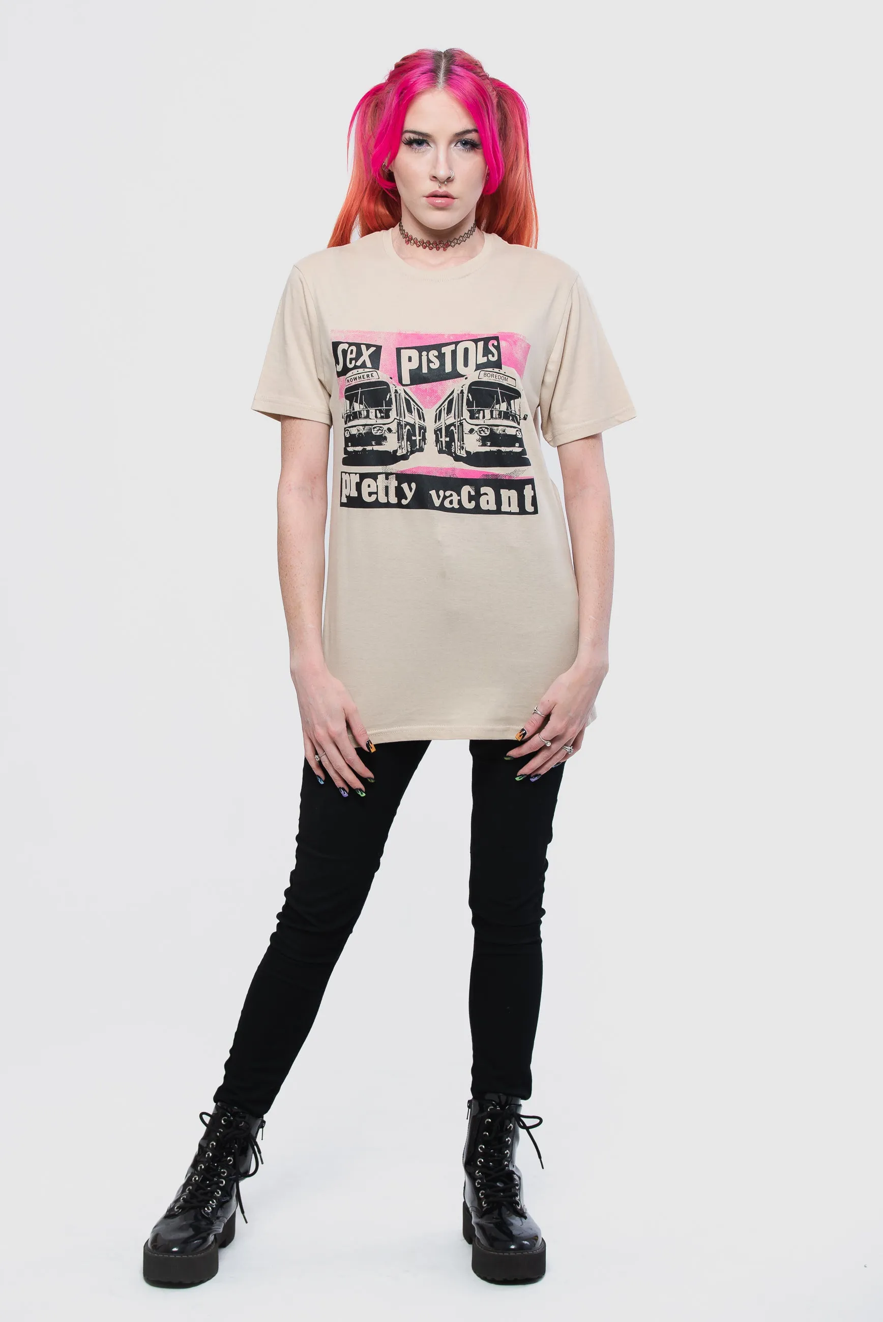 The Sex Pistols Pretty Vacant T Shirt sold by Paradiso Clothing product image thumbnail 2
