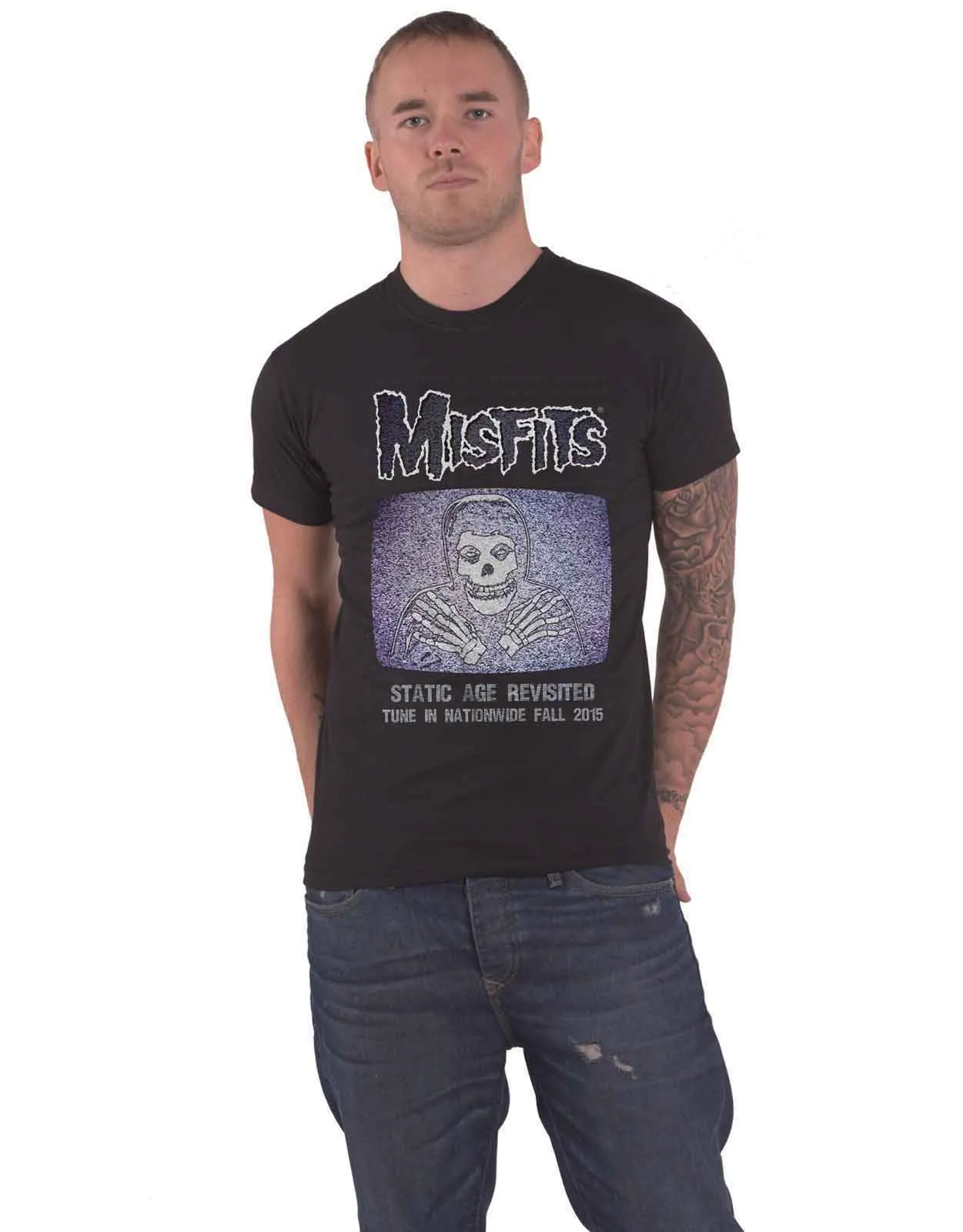 Misfits Static Age Revisited T Shirt sold by Paradiso Clothing