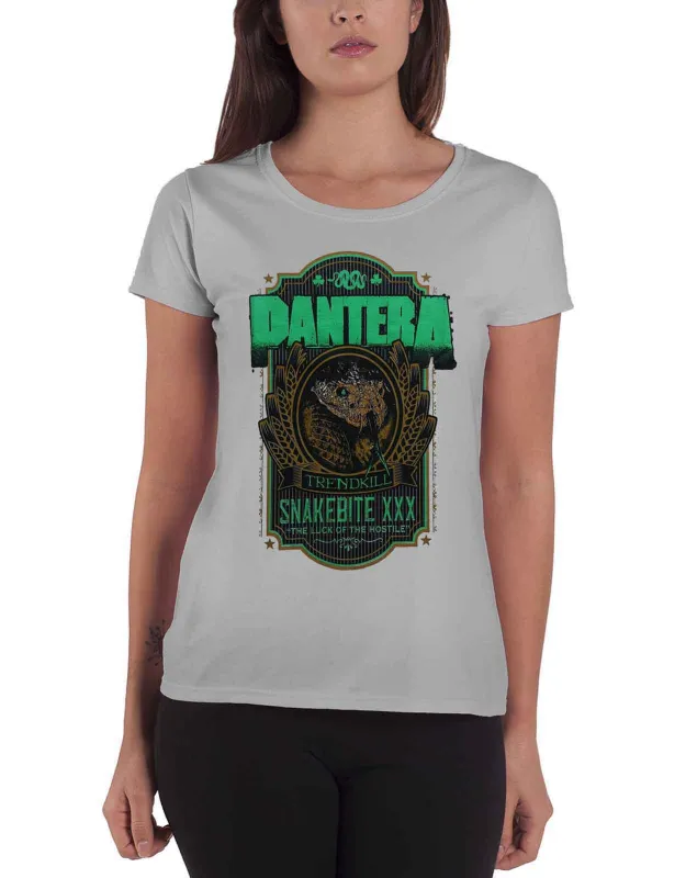 Pantera Snakebite XXX Label Skinny Fit T Shirt sold by Paradiso Clothing