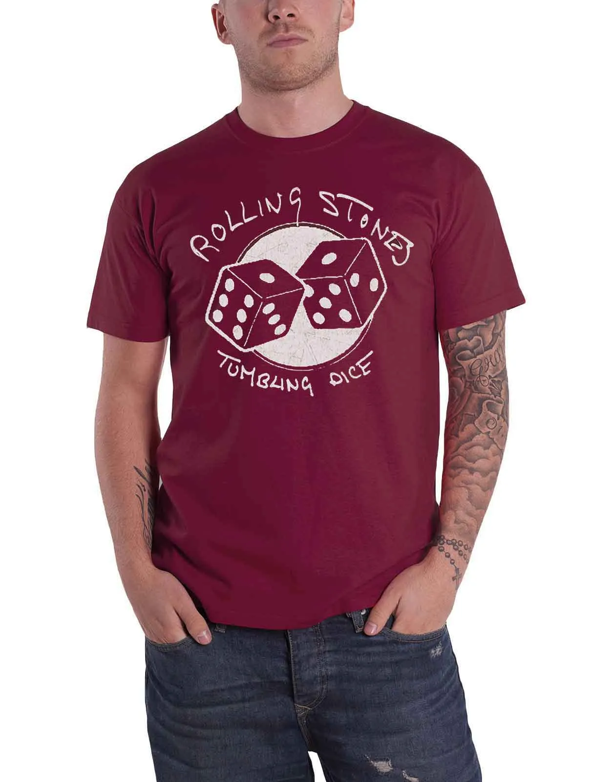 The Rolling Stones Tumbling Dice T Shirt sold by Paradiso Clothing