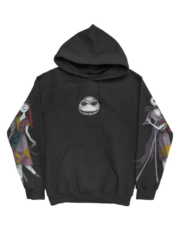 Jack and Sally Dancing Hoodie made by Paradiso Clothing