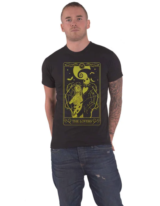 The Nightmare Before Christmas Jack and Sally Lovers T Shirt made by Paradiso Clothing