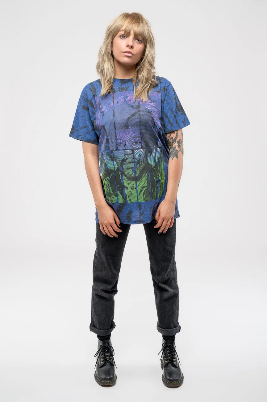 Jimi Hendrix Swirly Text Logo Tie Dye T Shirt sold by Paradiso Clothing product image thumbnail 2