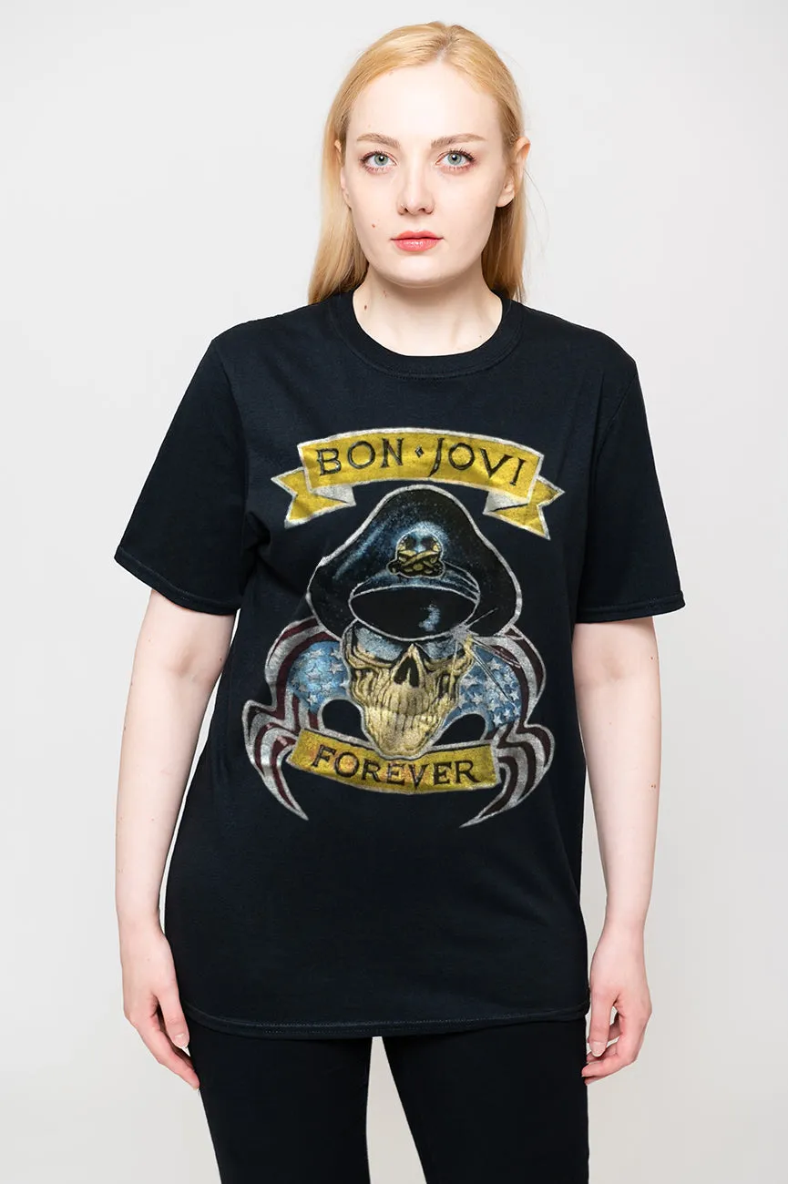 Bon Jovi Forever T Shirt sold by Paradiso Clothing