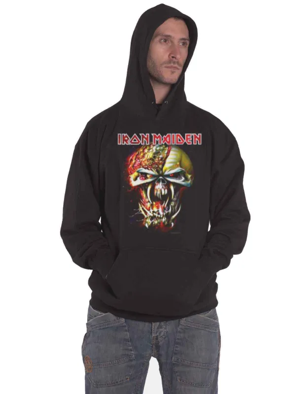 Iron Maiden Final Frontier Big Head Hoodie sold by Paradiso Clothing