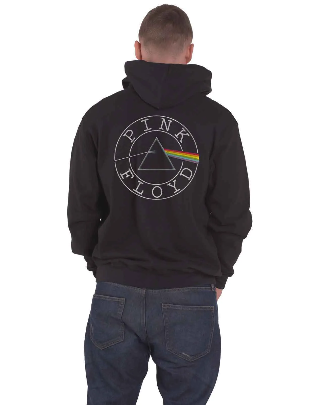 Pink Floyd Dark Side of the Moon Circle Hoodie sold by Paradiso Clothing product image thumbnail 2