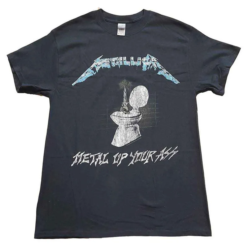Metallica Metal Up Your Ass T Shirt made by Paradiso Clothing