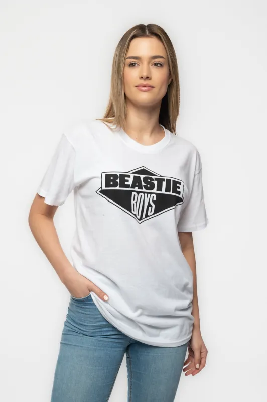 The Beastie Boys Black & White Logo T Shirt sold by Paradiso Clothing