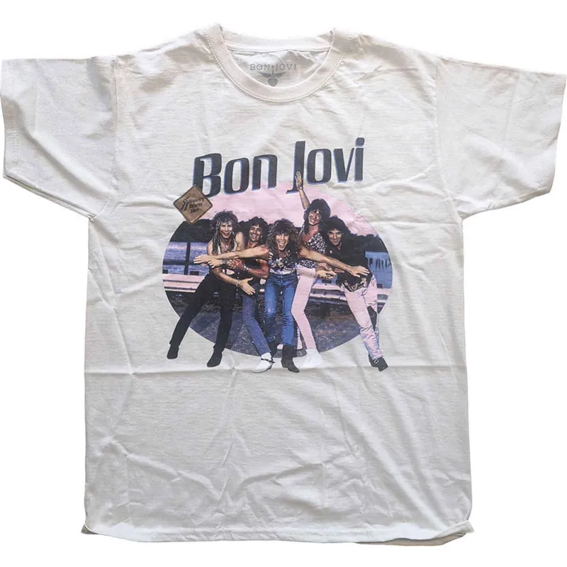 Bon Jovi Breakout T Shirt made by Paradiso Clothing