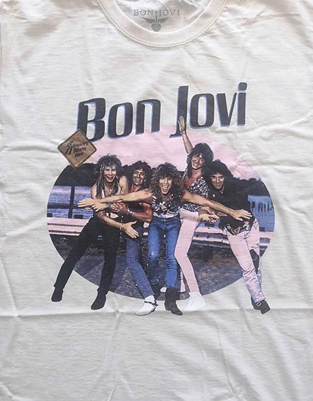 Bon Jovi Breakout T Shirt sold by Paradiso Clothing product image thumbnail 2
