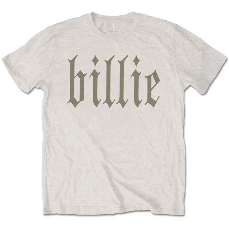 Billie Eilish Billie 5 Logo T Shirt sold by Paradiso Clothing