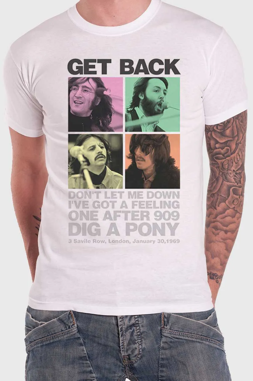 The Beatles Let it Be 3 Savile Row Tee sold by Paradiso Clothing product image thumbnail 2