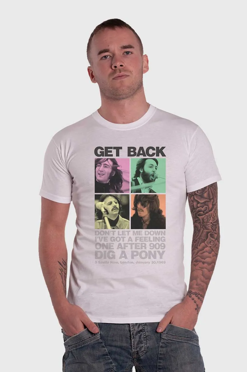 The Beatles Let it Be 3 Savile Row Tee sold by Paradiso Clothing