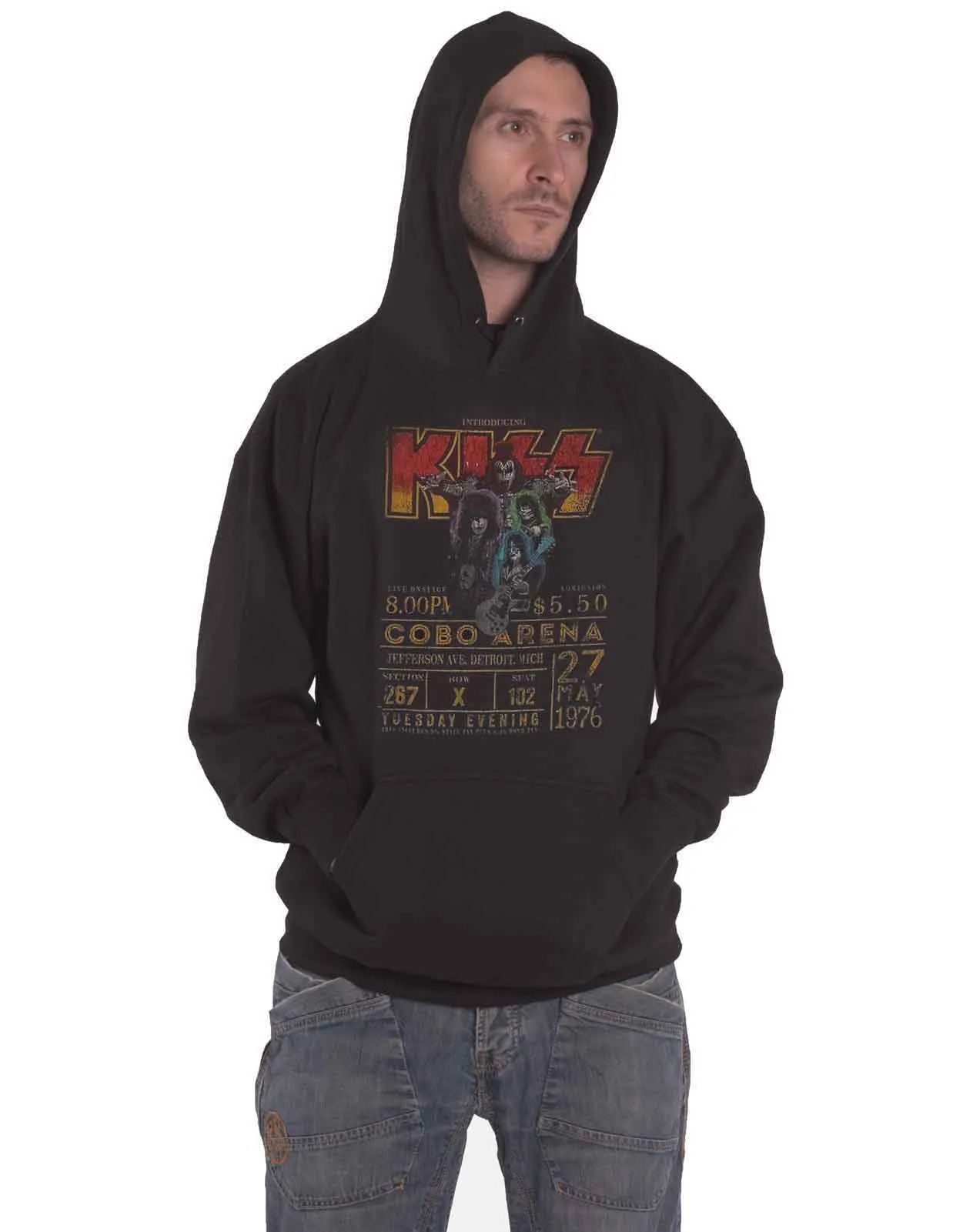 KISS Cobra Arena 1976 Hoodie sold by Paradiso Clothing