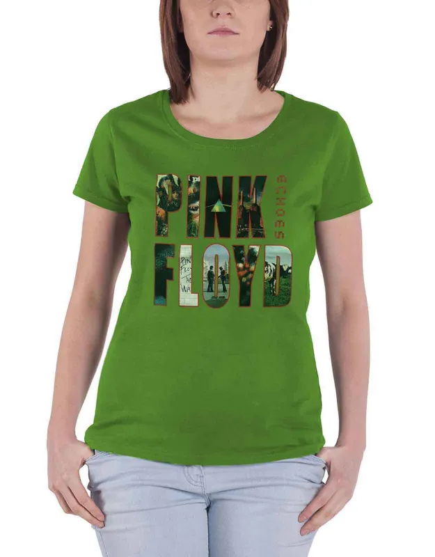 Pink Floyd Echoes Album Montage Skinny Fit T Shirt made by Pink Floyd