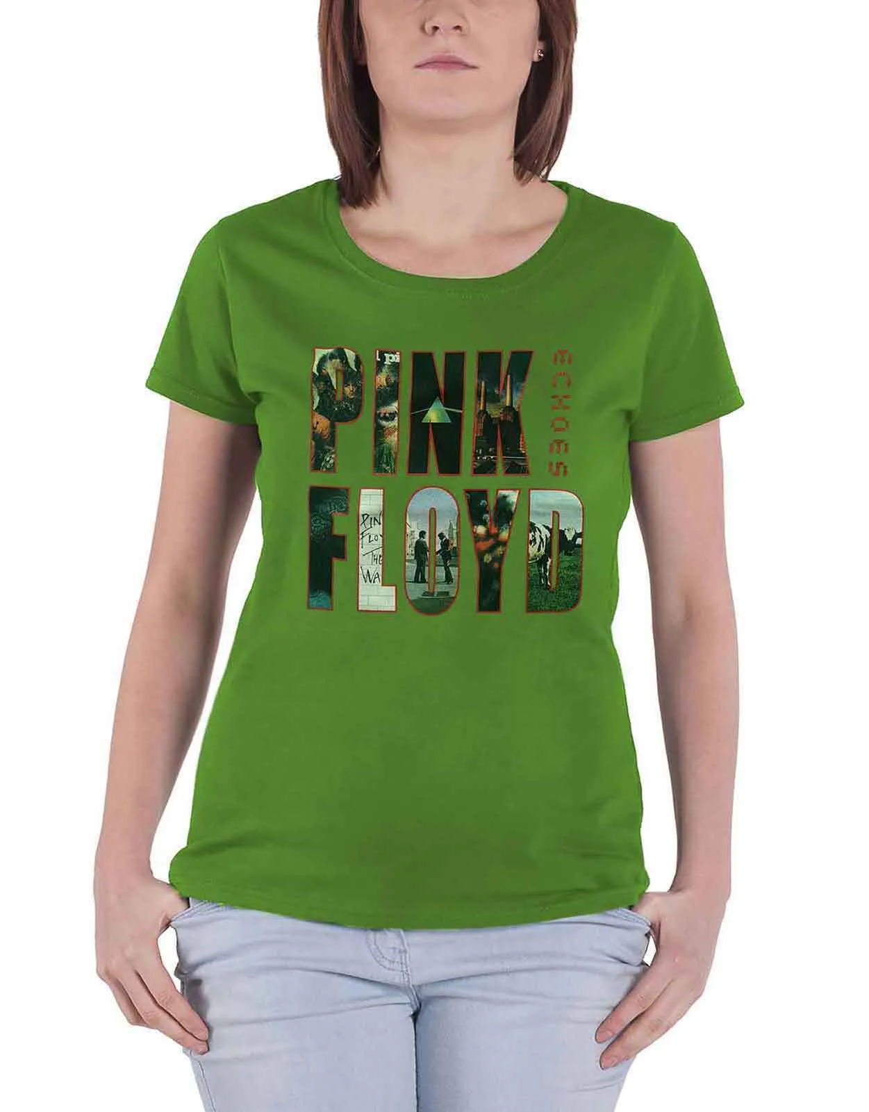 Pink Floyd Echoes Album Montage Skinny Fit T Shirt sold by Paradiso Clothing