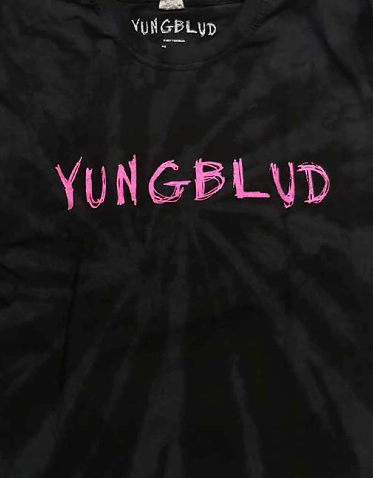 Yungblud Scratch Logo Dip Dye Long Sleeve sold by Paradiso Clothing product image thumbnail 2