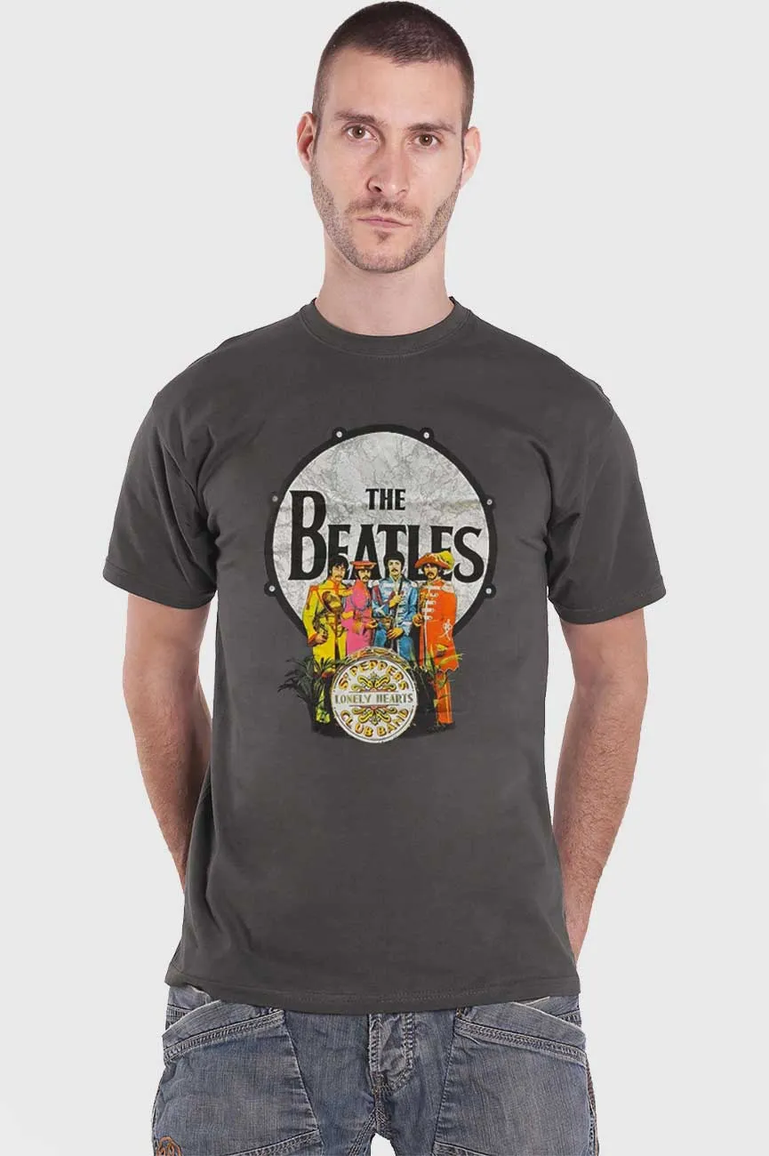 The Beatles Sgt Pepper and Drum T Shirt sold by Paradiso Clothing
