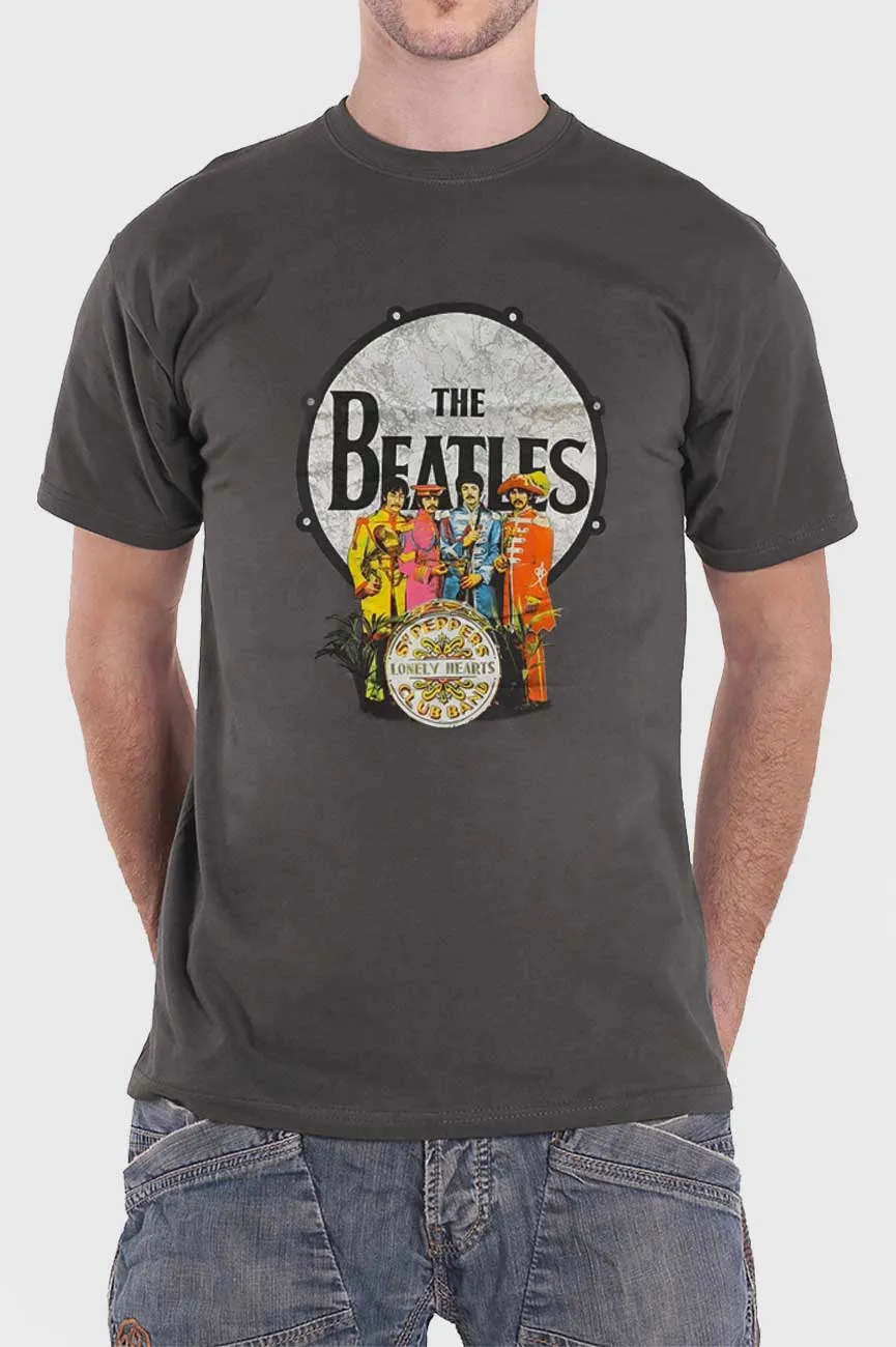The Beatles Sgt Pepper and Drum T Shirt sold by Paradiso Clothing product image thumbnail 2