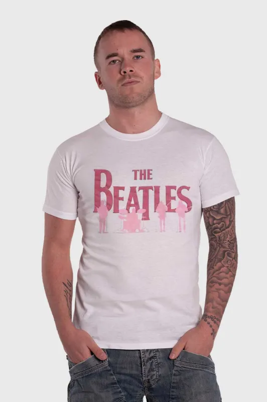 The Beatles Band Silhouettes T Shirt sold by Paradiso Clothing