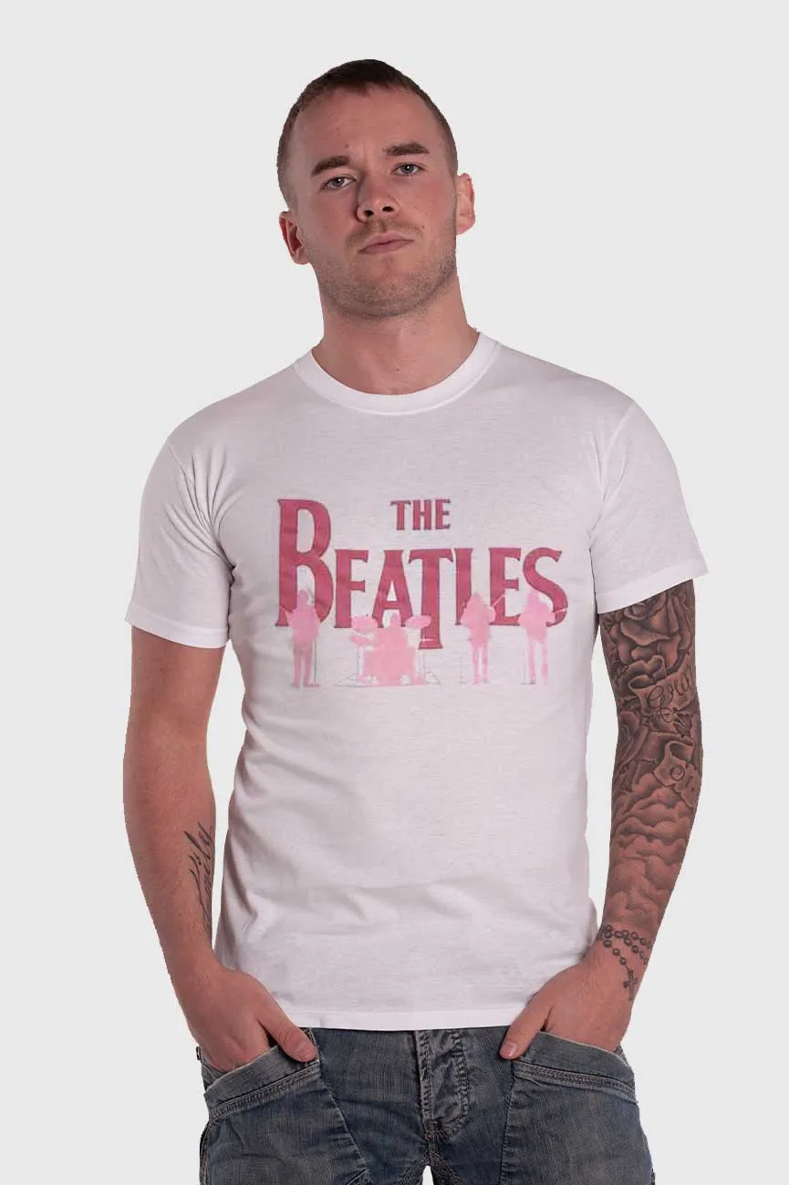 The Beatles Band Silhouettes T Shirt sold by Paradiso Clothing